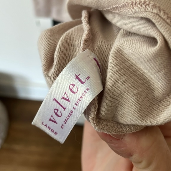 Long Velvet Cotton Tank - Picture 3 of 7